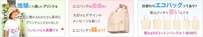 オリジナルエコバッグコンセプト