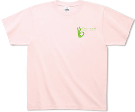 環境貢献ロゴTシャツ