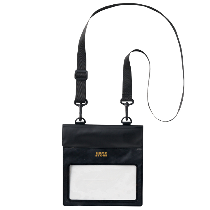 モバイルウォータープルーフサコッシュバッグ 2色 大量作成でお安いシルクプリント