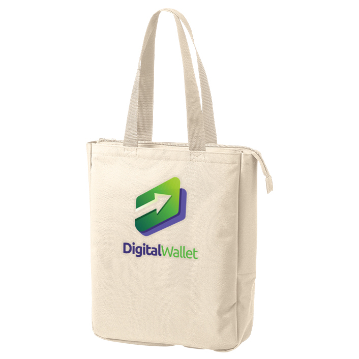 ノートPCが入れられるファスナートートバッグ 3色 フルカラーで写真表現ができる熱転写印刷