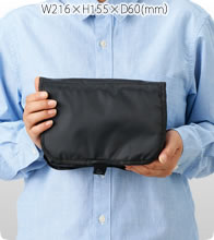 ベーシックハンギングポーチバッグでお安いオリジナルエコバッグを作成　旅の荷物は、「空中」へ逃がせ。 必要な場所へ、必要な分だけ。「分離」するポーチが変える、これからの旅支度