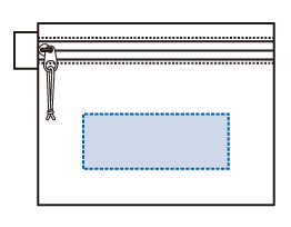 リップストップフラットポーチバッグ（SS）5色 シルク印刷可能範囲