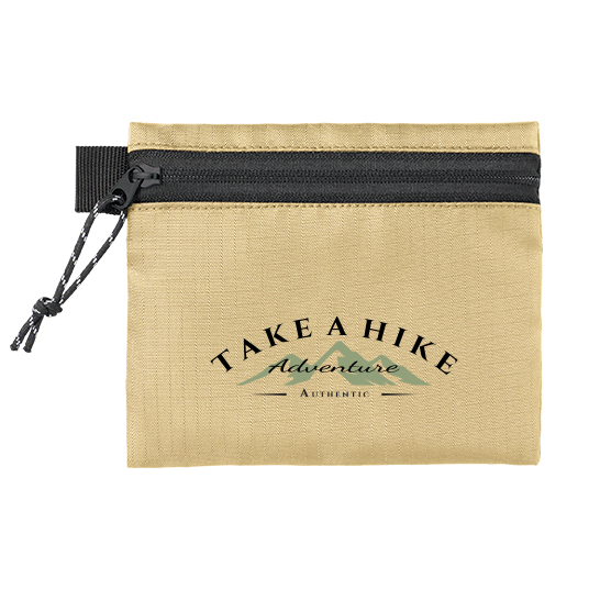 リップストップフラットポーチバッグ（SS）5色 フルカラーで写真表現ができる熱転写印刷