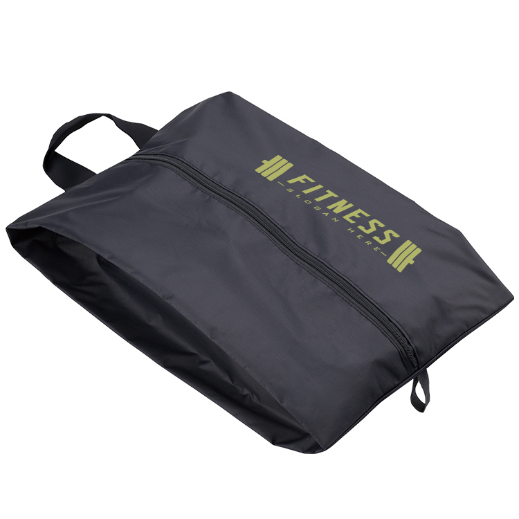 コンパクトになるシューズケースバッグ 大量作成でお安いシルクプリント