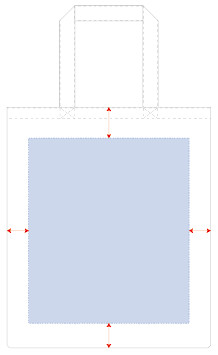 オリジナル名入れ印刷可能範囲図