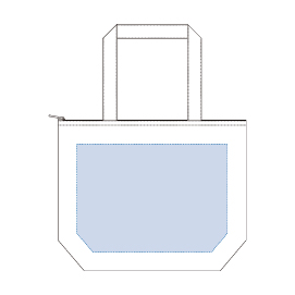 キャンバス保冷トート（Ｍ）最大範囲：W320×H230（mm） 以内