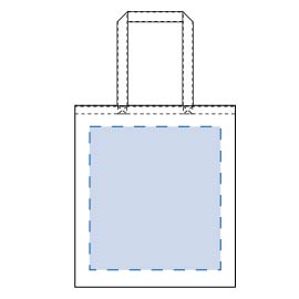 ライトキャンバスバッグ（ＬＬ）印刷範囲W260×H300(ｍｍ)