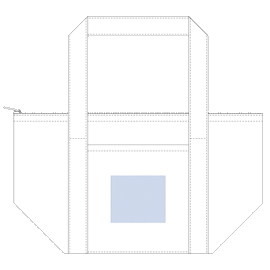 不織布保冷ライントートバッグ 10色■シルク印刷 最大範囲：W70×H60（mm）■熱転写印刷 最大範囲：W70×H60（mm）