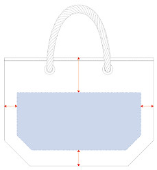 オリジナル名入れ可能範囲図