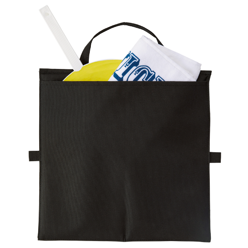 バッグにもなるシートクッション 4色 「推し活」やスポーツ観戦の必需品！ポケット付きが嬉しい折りたたみクッション ライブ会場やスタジアムの座席って、長時間座っているとお尻が痛くなったり、意外と冷えたりしますよね。そんな時にサッと広げて使える、頼れるアイテムのご紹介です。