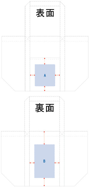 オリジナル印刷範囲図