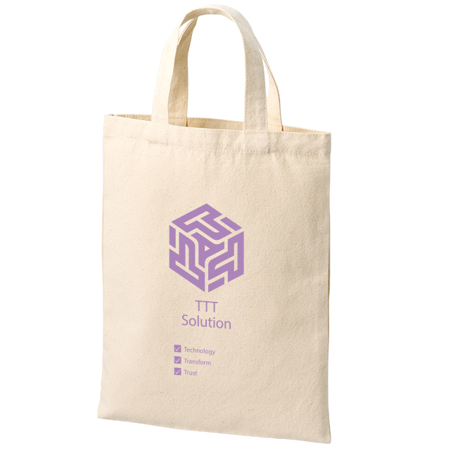 ライトキャンバスフラットトートバッグ(M)ナチュラル 大量作成でお安いシルクプリント大量作成でお安いシルクプリント