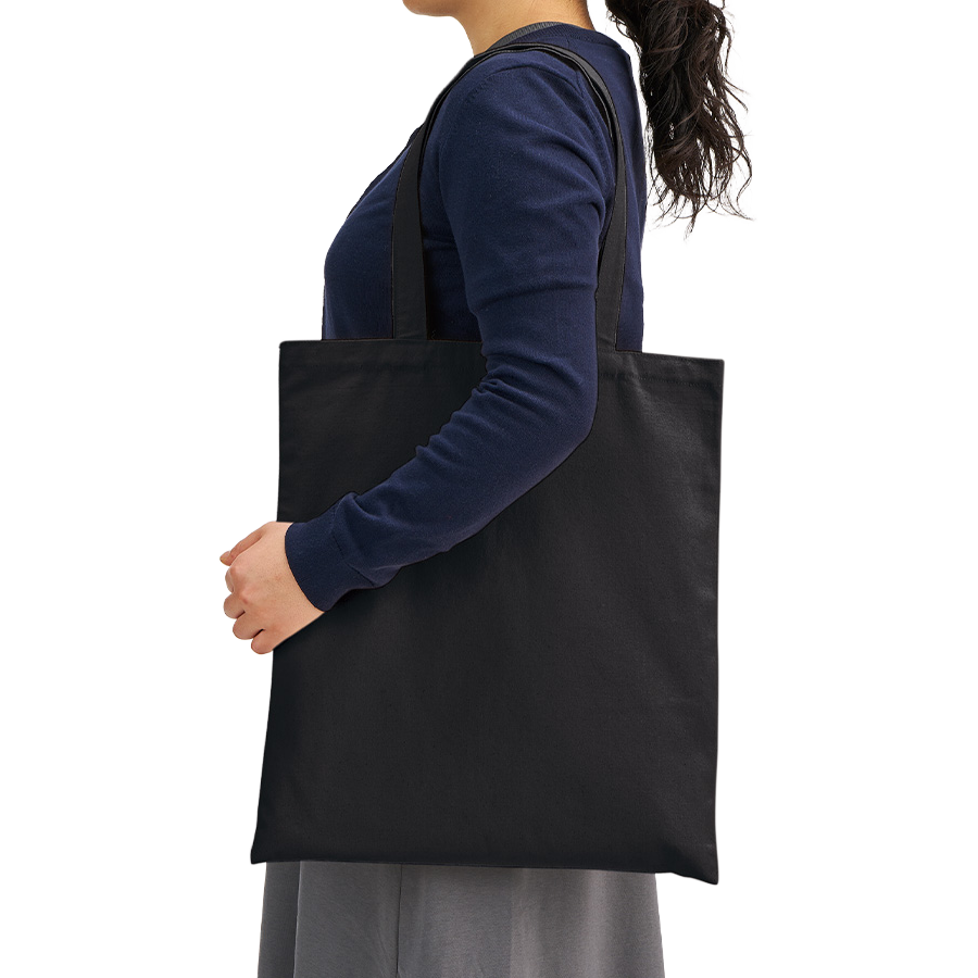 ライトキャンバスフラットトートバッグ（LL）2色