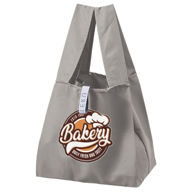 セルフレジで使いやすいスクエアデリバッグ 3色　フルカラーで写真表現ができる熱転写印刷