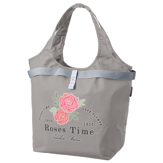 セルフレジで使いやすいコンパクトクーラーマルシェバッグ 3色 フルカラーで写真表現ができる熱転写印刷