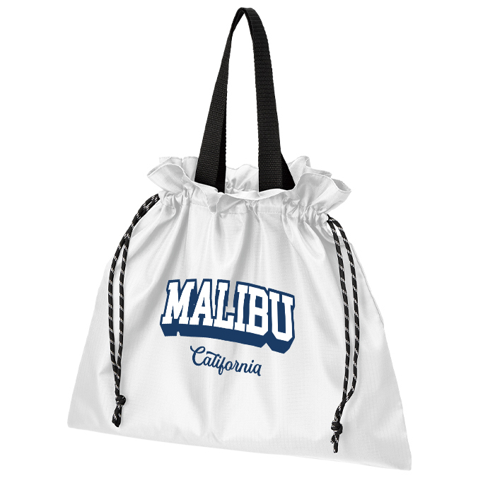 リップストップ巾着エコバッグ 5色 フルカラーで写真表現ができる熱転写印刷