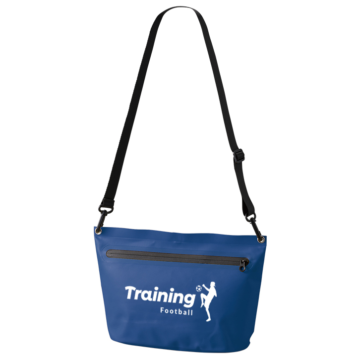 ターポリンショルダーバッグ 4色 大量作成でお安いシルクプリント