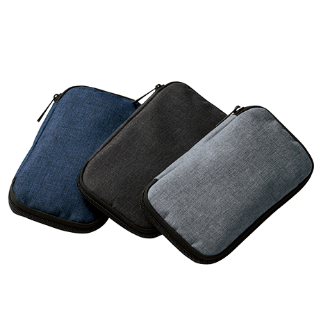 文具まとめて持ち運びポーチバッグ 3色 ネイビー / ブラック / グレー