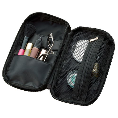 文具まとめて持ち運びポーチバッグ 3色 コスメグッズの収納に