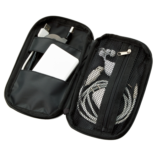 文具まとめて持ち運びポーチバッグ 3色 モバイルグッズ・ガジェット小物の収納に