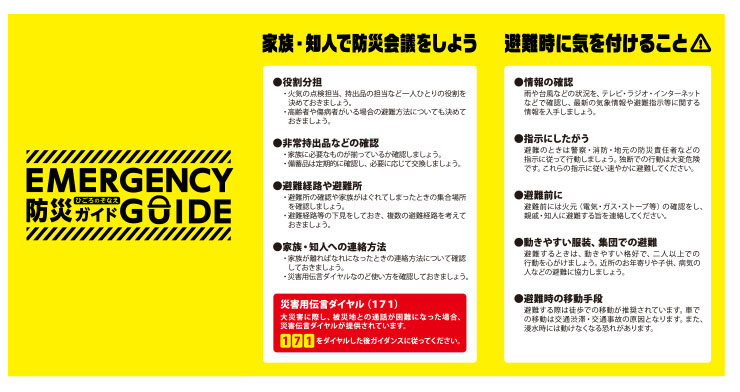 防災6点セットは、実際に非常時を想定して考え抜かれた最低限の必需品をまとめたコンパクトなキットです。EVAポーチに収まっているので、バッグの中でもかさばらず、普段から持ち歩ける安心感があります。

正直に言うと、私自身も「本当にこんな小さなセットで役立つのかな？」と最初は思っていました。ですが、実際に避難訓練で使ってみると想像以上に便利で、特に携帯トイレや圧縮タオルは「いざという時にこれがあるだけで全然違う」と実感しました。

例えば、個包装マスクは避難時のほこりや粉塵が気になる場面でとても役立ちますし、ごみ袋は水を運ぶのにも、ちょっとした防護や簡易トイレ代わりにも使える万能アイテム。圧縮タオルも水に浸せばすぐにタオルとして広がり、意外と清潔を保つのに役立ちます。

さらに、このセットには「防災ガイド」が付属していて、自分や家族の連絡先・持病・アレルギー情報などを書き込めるようになっています。実際に書いておくと、万が一の時に情報をすぐに伝えられる安心感が想像以上に大きいんです。

普段のバッグに入れておくだけで、「もしもの時」に備えられる。そんな頼れる防災セットです。