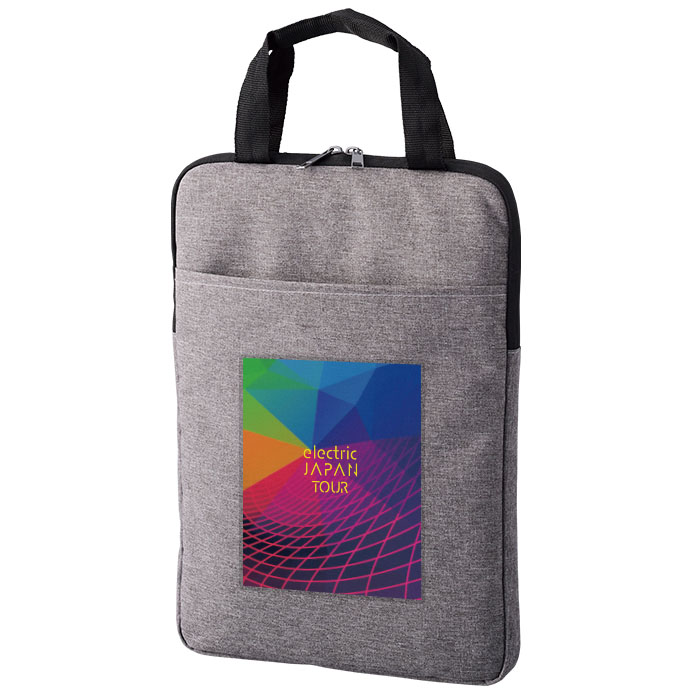 タテにしまえるPCバッグ 2色 フルカラーで写真表現ができる熱転写印刷