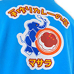 Ｔシャツの転写プリント面